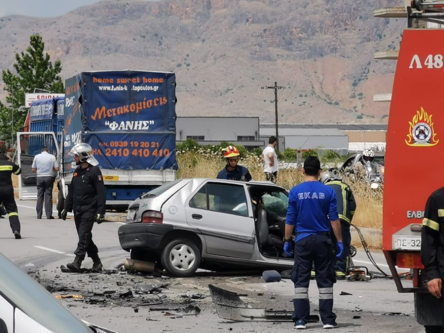 Θανατηφόρο τροχαίο έξω από τον Πλατύκαμπο