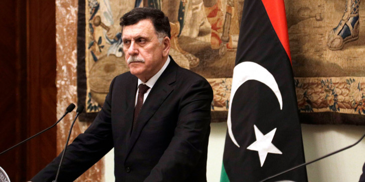Ο Λίβυος πρωθυπουργός της κυβέρνησης 'Εθνικής Ενότητας' Φάγεζ Αλ- Σάρατζ