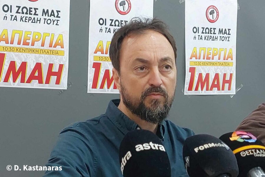 Γιάννης Σκόκας: «Υπάρχει βιομηχανία απόκρυψης εργατικών ατυχημάτων στη Λάρισα»