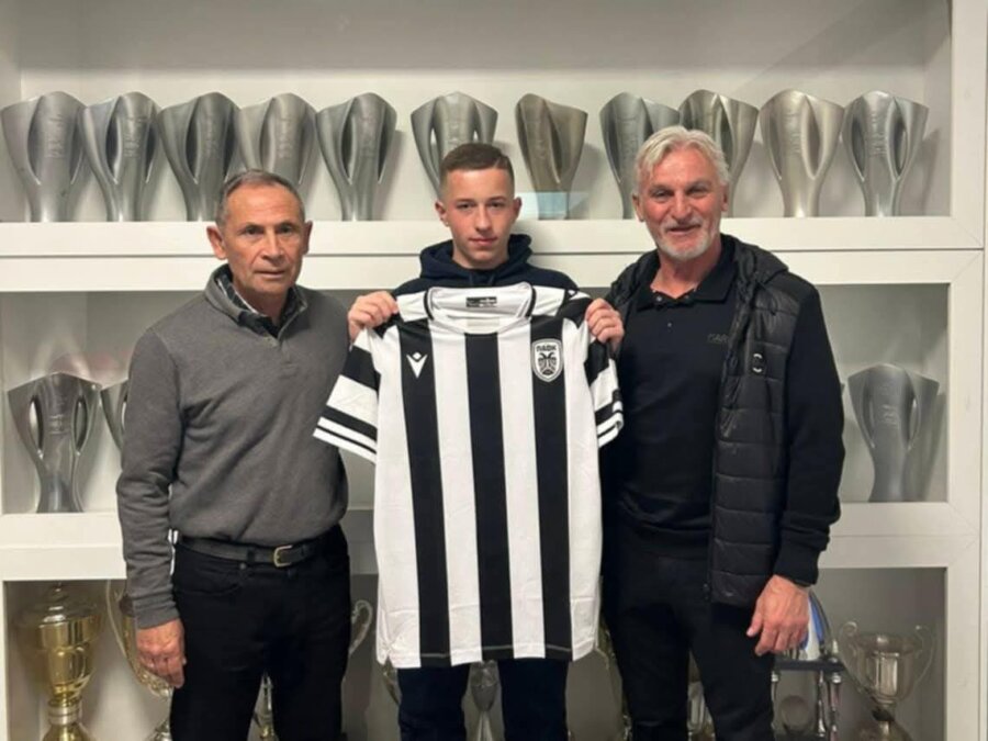 Από τους Ατρόμητους Λάρισας στον ΠΑΟΚ ο 16χρονος Λαρισαίος Δημήτρης Σαμαράς