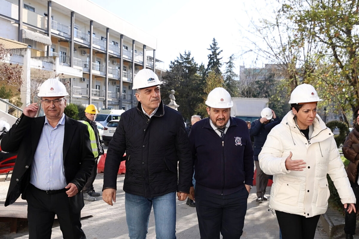 Ξεκίνησαν οι εργασίες για τη συνδετήρια πτέρυγα 115 κλινών του ΓΝΛ – Αυτοψία Δημήτρη Κουρέτα (ΦΩΤΟ)