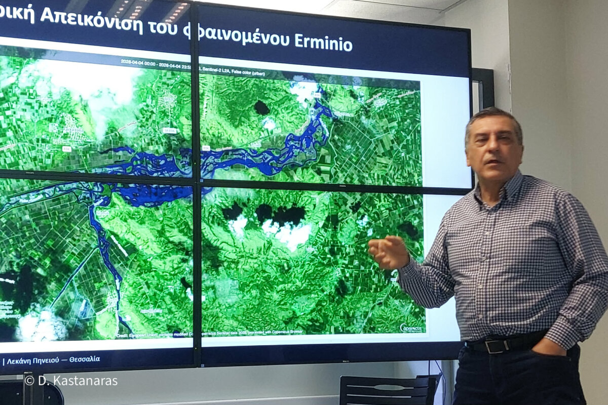 Θεσσαλία: Χωρίς πλημμύρες το φαινόμενο «Erminio» – Τι εξήγησε ο Κουρέτας για τη σύγκριση με «Byron» και «Ιανό» (φωτο και βίντεο)