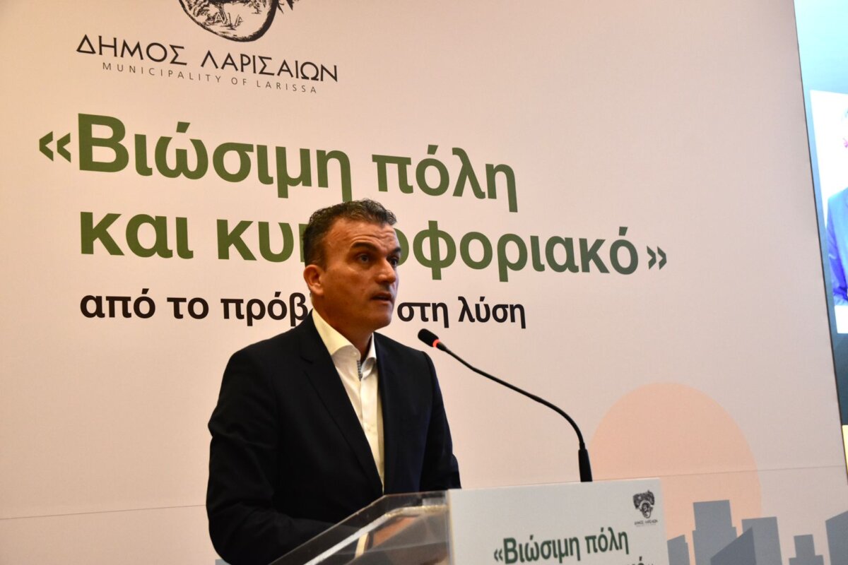 Θ. Μαμάκος: «Πέντε άξονες για τη Λάρισα του 2030, αναθεώρηση του ΣΒΑΚ, ιεράρχηση έργων και διαβούλευση με την κοινωνία»