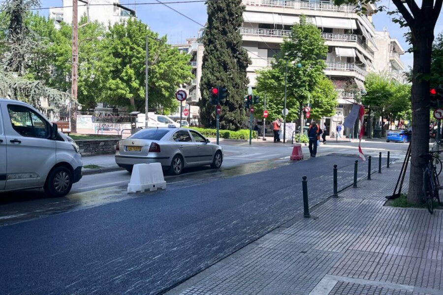 Σε ισχύ προσωρινές ρυθμίσεις στην οδό Παπαναστασίου λόγω εργασιών συντήρησης των διαβάσεων
