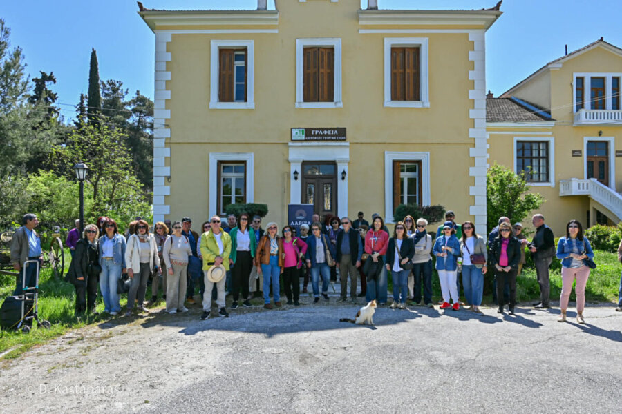 Λαρισαίοι απόλαυσαν τον περίπατό τους στην Αβερώφειο Γεωργική Σχολή (ΦΩΤΟ-VIDEO)
