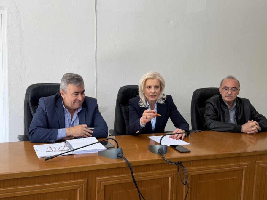 Τα μεγάλα έργα υποδομής του δήμου Πύλης στο επίκεντρο της συνάντησης Καραλαριώτου-Μαράβα