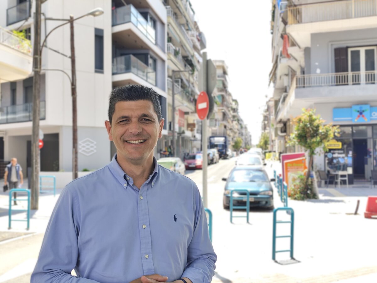Χρ.Τερζούδης: «Η Λάρισα αλλάζει με οργανωμένο σχέδιο και χρονοδιάγραμμα»