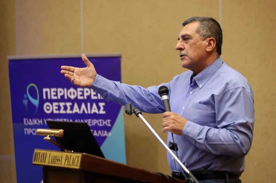 Κουρέτας: Η Θεσσαλία για πρώτη φορά έχει αντιπλημμυρική προστασία