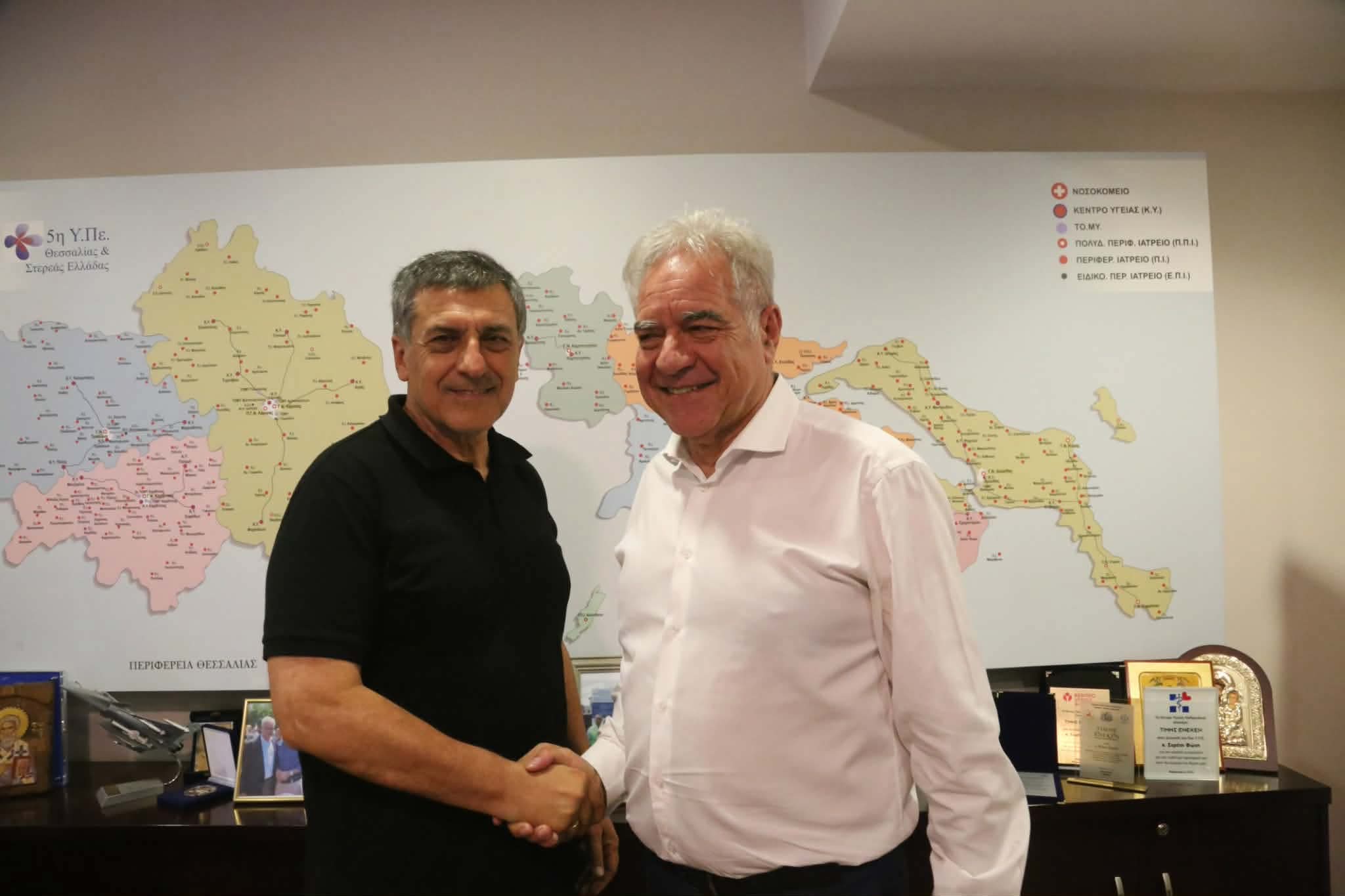 Κοινό μέτωπο Κουρέτα – Σερέτη για την ογκολογική φροντίδα – 10 εκατ. ευρώ για ενίσχυση κλινικών (φωτό-βίντεο)