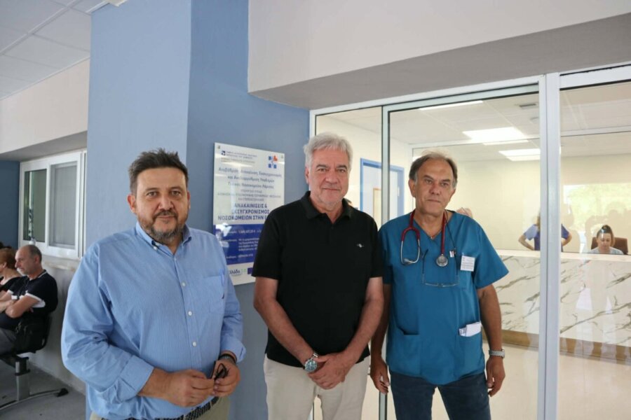 Παραδόθηκε το νέο Τμήμα Επειγόντων Περιστατικών του ΓΝΛ (φωτο-βίντεο)