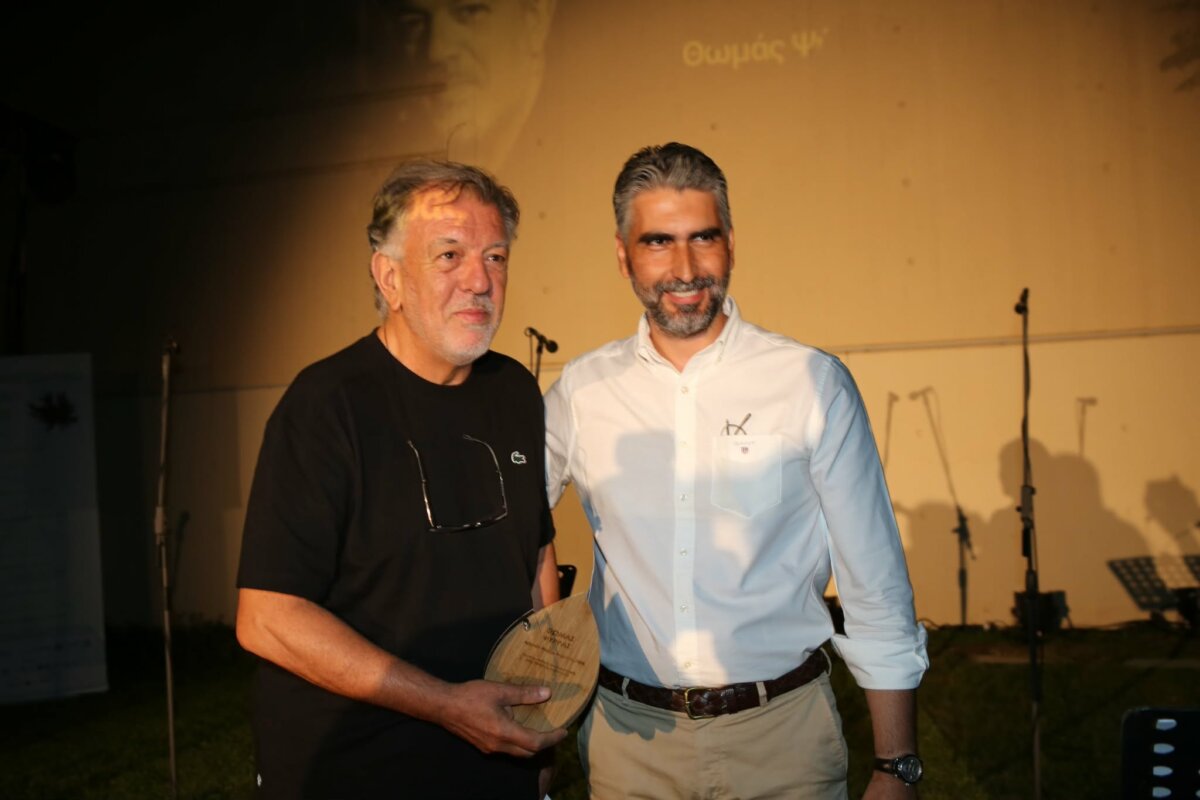 Πρώτο βραβείο για τον Θωμά Ψύρρα στο 14ο Πανθεσσαλικό Φεστιβάλ Ποίησης στη Λάρισα (φωτο-βίντεο)